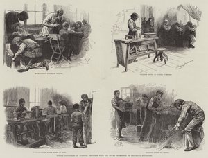 Indústrias Escolares na Áustria, Sketches com a Royal Commission on Technical Education
